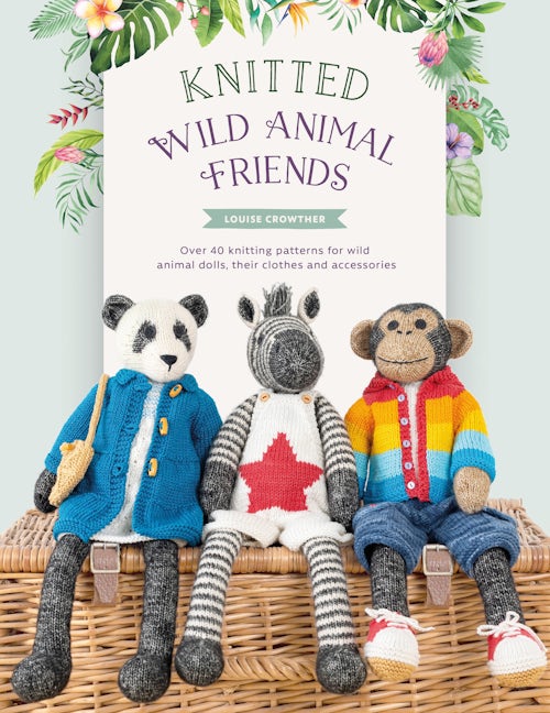 Book cover image for Knitted Wild Animal Friends ISBN: 9781446309087